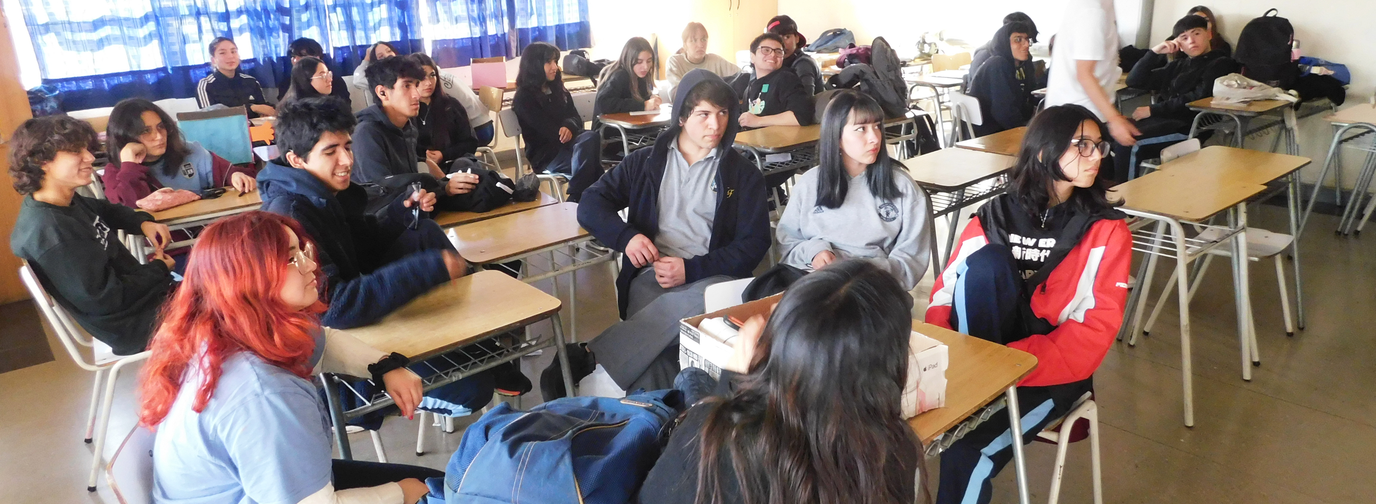 Actividad en el Liceo Lenka Franulic